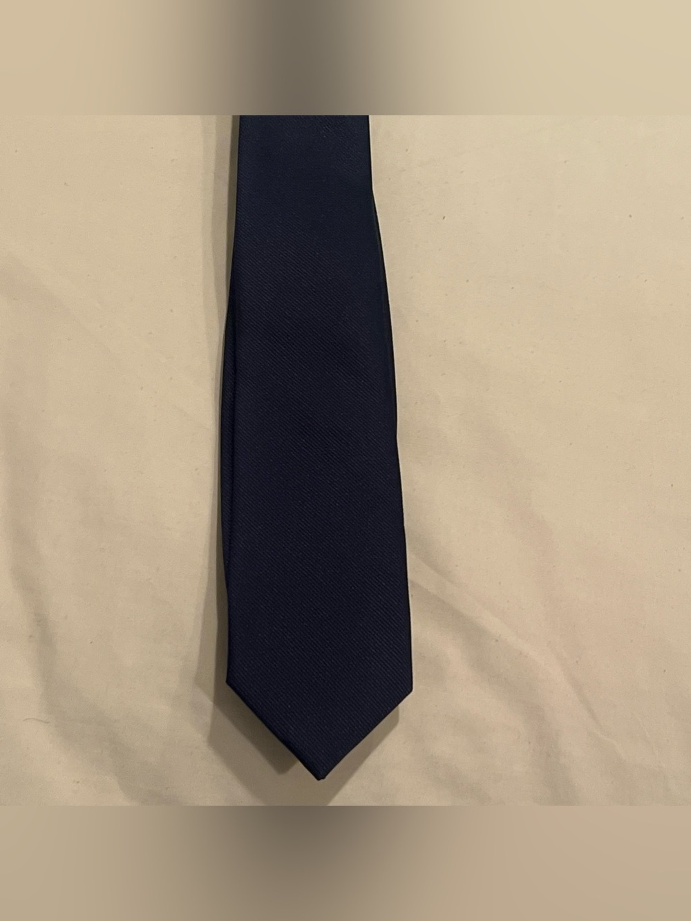 NWOT Crewcuts Neck Tie Boys 52” Navy Blue polyester Tie